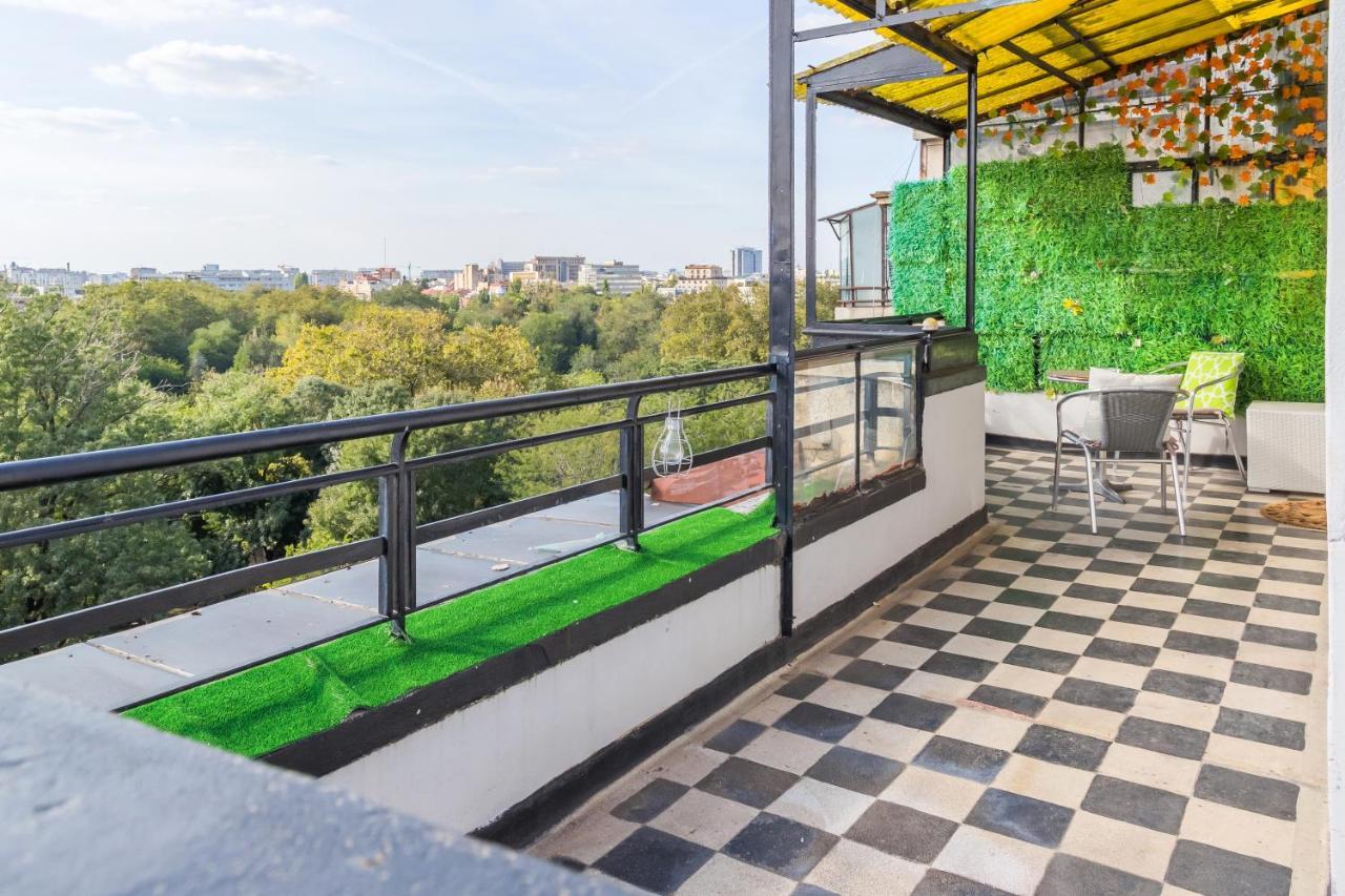 Panoramic Cismigiu Park Apartment Bucharest Luaran gambar